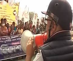 শিক্ষক ঐক্য মুক্তমঞ্চ বিকাশ ভবন অভিযান ঘিরে ধুন্ধুমার করুণাময়ীতে