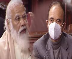  Ghulam Nabi Azad की विदाई पर भावुक हुए PM Modi, आंखों से निकले आंसू | Rajya Sabha 