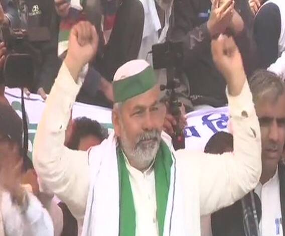 Jind Mahapanchayat से Rakesh Tikait की सरकार को खुली चुनौती | Kisan Andolan | @ABPGanga