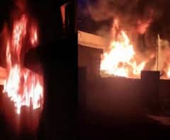 টিটাগড়ে চটকলে বিধ্বংসী অগ্নিকাণ্ড