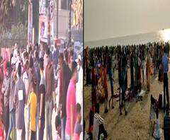 Mumbai Railway Crowd | मुंबईतील रेल्वे स्थानकांवर परवानगी नसलेल्या प्रवाशांची मोठ्या संख्येने गर्दी