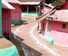 Nashik Pink Village | महाराष्ट्रातील 'गुलाबी' गाव; सुरगाण्यातील भिंतघर गावाचा कायापालट