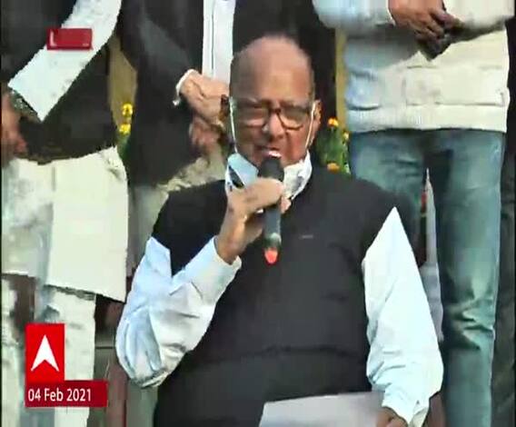 Sharad Pawar PC | शेतकरी हिंसक झाल्यास जबाबदारी भाजप सरकारची : शरद पवार