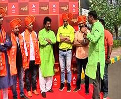 छत्रपती शिवाजी महाराजांना 'माझा'चा मानाचा मुजरा, सरसेनापती हंबीरराव चित्रपटातील टीमची हजेरी