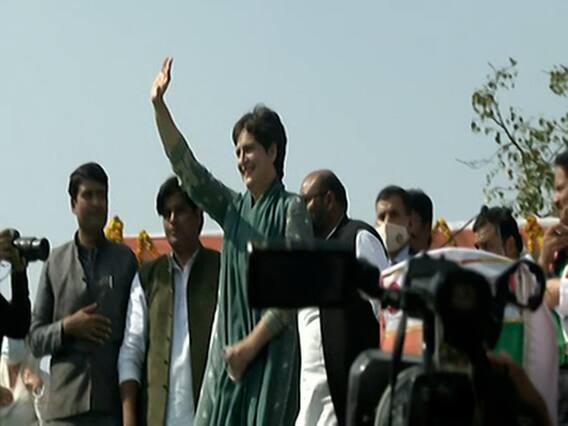 UP में Congress को मजबूत करने की कोशिश में Priyanka Gandhi, किसान पंचायत में आज प्रियंका का संबोधन