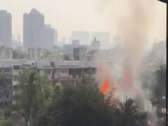Mumbai: Versova में LPG गोदाम में आग, लगातार फट रहे सिलेंडर, फायर ब्रिगेड मौजूद