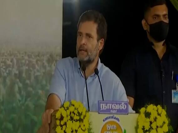 तमिलनाडु के सीएम रात को सो नहीं सकते क्योंकि वो ईमानदार नहीं हैं- Rahul Gandhi का निशाना