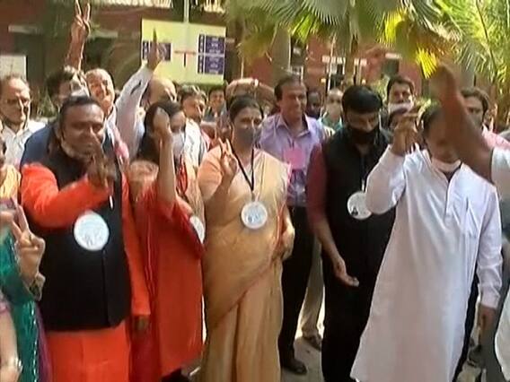 Ahmedabad Municipal Election Results: નવરંગપુરા વોર્ડમાં ભાજપની જીત,જુઓ વીડિયો