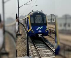 Mumbai Metro Charkop | मुंबई मेट्रो 7 चं काम वेगाने सुरू, चारकोपमध्ये मेट्रो चाचणी सुरू 