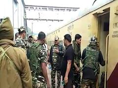 Breaking News : बंगाल पहुंची CRPF की टुकड़ी, चुनाव तारीखों का होना है ऐलान