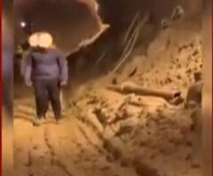 Tapovan Tunnel के नीचे पानी और कीचड़ भरने से बचाव कार्य में परेशानी। @ABPGanga 