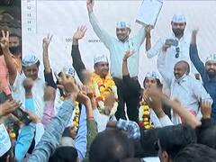 Gandhinagar: જિલ્લા પંચાયતની 304 અને તાલુકા પંચાયતની 1067 બેઠક માટે AAPનો પ્રચાર