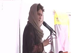 Rampur : किसानों के ऊपर कृषि कानून से बड़ा जुल्म हो रहा है - Priyanka Gandhi