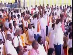 Amit Shah का Puducherry दौरा, नारायणसामी और कांग्रेस को लिया निशाने पर