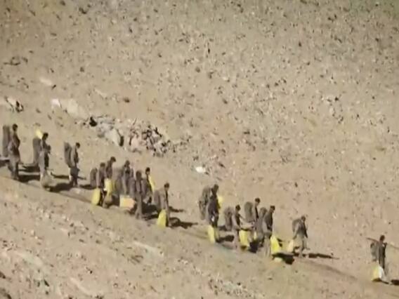 LAC : चीन की सेना के पीछे हटने के बाद सामने आई तस्वीर, भारत रख रहा है चीन की हर हरकत पर नजर