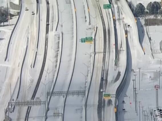 અમેરિકામાં બરફનું તોફાન, કેટલાક રાજ્યોમાં જાહેર કરાયું હાઇએલર્ટ