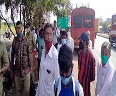 महाराष्ट्रातून जाणाऱ्या एसटी बस कर्नाटक सरकारनं अडवल्या; Coronaच्या प्रादुर्भावामुळे निर्णय 