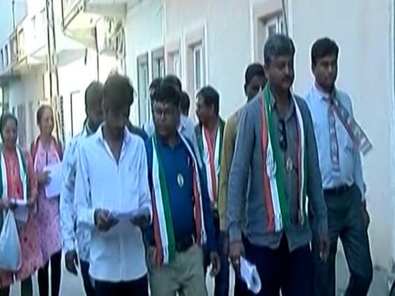 Junagadh: કેશોદ નગરપાલિકામાં સત્તા મેળવવા કૉંગ્રેસનો ડોર ટૂ ડોર પ્રચાર