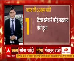 Budget 2021 की वो 5 अहम बातें जो आपके लिए जानना जरूरी है ! | ABP Ganga 