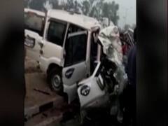 UP के Agra में दर्दनाक सड़क हादसा, 8 लोगों की मौके पर ही मौत 