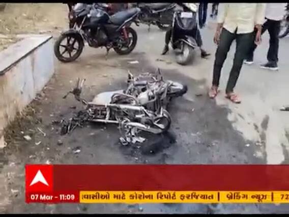 Surat ના મોટા વરાછામાં કાર ચાલકની અડફેટે બાઇક ચાલકનું મોત, જુઓ વીડિયો