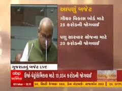 Gujarat Budget Session: આરોગ્ય અને પરિવાર કલ્યાણ વિભાગ માટે 11,323 કરોડ રૂપિયાની જોગવાઇ