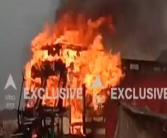 कोयला खदान में आए ट्रक, अचानक लगी आग से हुए जलकर खाक | Pradesh 360 