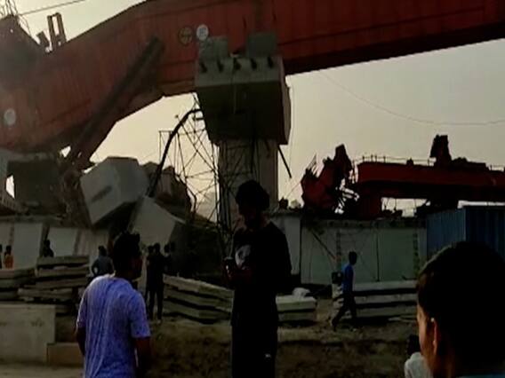 Gurugram-Dwarka Expressway पर फ्लाईओवर गिरा