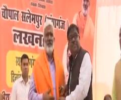 ग्राम चौपाल अभियान की शुरुआत, स्वतंत्र देव सिंह ने लगाई पहली चौपाल | ABP Ganga