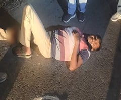 Prayagraj में पुलिस और शराब तस्कर के बीच मुठभेड़, तस्कर हबीब गिरफ्तार | High Alert