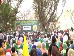 Kolkata और Nandigram में हुई किसानों की महापंचायत, BJP को हराने की अपील | Farmers Protest