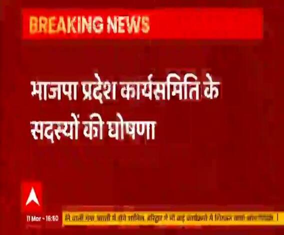 UP BJP प्रदेश कार्यसमिति के सदस्यों की घोषणा, मोदी-राजनाथ बने कार्यसमिति के सदस्य | Breaking News 