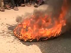 Nandigram में BJP का प्रदर्शन, ममता पर झूठ बोलने का लगाया आरोप