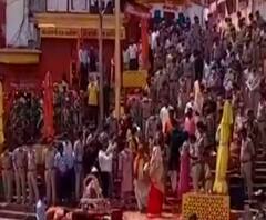 Har Ki Pauri पहुंचे DGP Ashok Kumar, पुलिसकर्मियों के शपथ ग्रहण समारोह में होंगे शामिल | Haridwar Kumbh