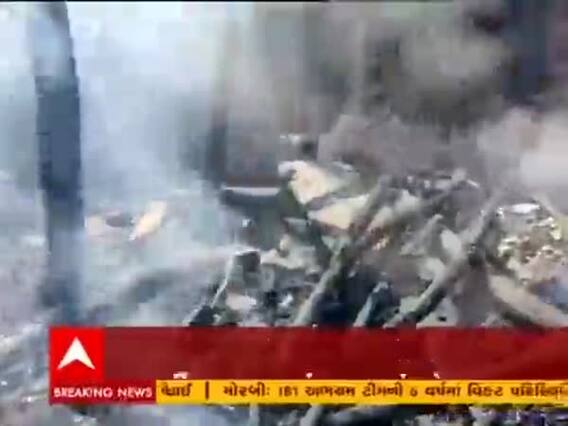 વડોદરાના વાઘોડિયાના તરસવા ગામે આગ લાગતા એક બાળકનું મોત