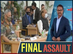 Why did Rajnath Singh arrive at the Combined Commanders Conference in Kevadia after the confrontation with China