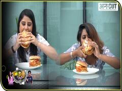 बर्गर फूड चैलेंज: 2 मिनट में 2 इतने बड़े बर्गर क्या आप खा पाएंगे ? | Uncut