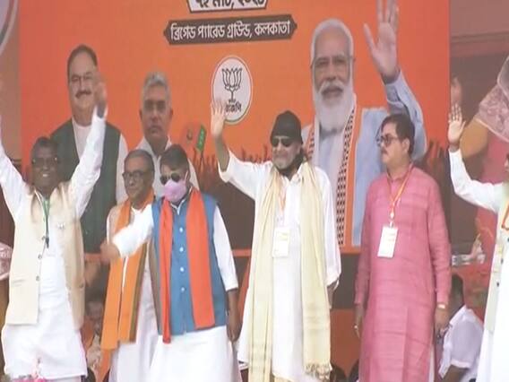 BJP में शामिल हुए अभिनेता Mithun Chakraborty