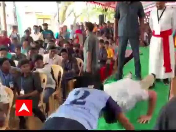 તમિલનાડુઃ 9 સેકન્ડમાં 13 પુશઅપ્સ, રાહુલ ગાંધીએ વિદ્યાર્થીઓને બતાવ્યો ફિટનેસનો દમ