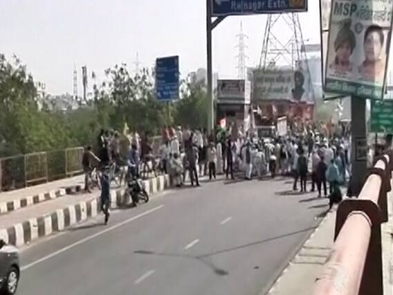 Ghazipur Border : किसानों का चक्का जाम आज, बंद किए गए कई रास्ते...देखें Ground Report