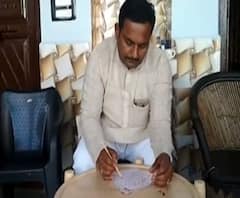 BAGHPAT: किसान के बेटे ने सरकार को लिखा खून से खत, कृषि कानूनों को लेकर उठाया ये कदम 