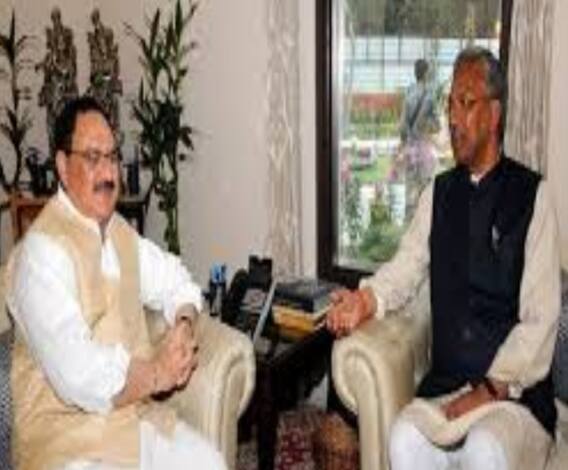 JP Nadda से मुलाकात खत्म, CM Trivendra Rawat ने बुलाए पत्रकार | Breaking News 