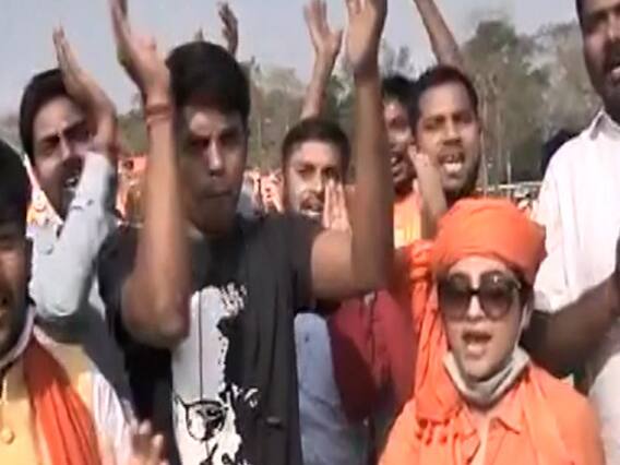 PM Modi Brigade Ground rally: BJP समर्थकों में उत्साह, लगे 'मोदी-मोदी' और 'जय श्री राम' के नारे