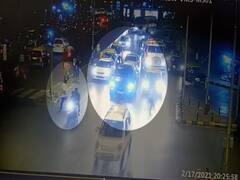 एंटीलिया केस: नया CCTV फुटेज आया सामने, सचिन वाजे की गाड़ी में बैठता दिखा मनसुख हिरेन