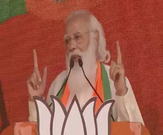 ब्रिगेड मैदान में खूब गरजे PM Narendra Modi, यहां सुनिए पूरा भाषण | ABP Ganga 