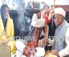 CM बनने के बाद पहली बार सचिवालय पहुंचे Tirath Singh Rawat, पूजा-पाठ किया