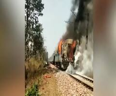 'Burning Train' बनी Shatabdi Express, यात्री बोले- कुछ नहीं बचा, सब राख हो गया | Uttarakhand Prime 