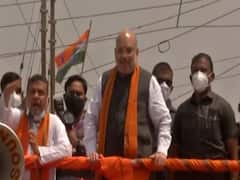 WB Polls : Nandigram में रोड शो के दौरान बोले Amit Shah : नंदीग्राम में Suvendu Adhikari की जीत तय