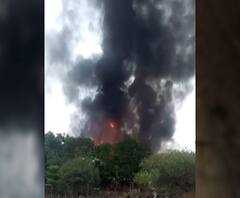 Nagpur | नागपूरमधील विकोच्या कारखान्याला मोठी आग, अग्निशमनाच्या सहा गाड्या घटनास्थळी दाखल