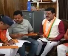 Mahesh Jeena ने नामांकन दाखिल किया | Salt Assembly By-Election | ABP Ganga